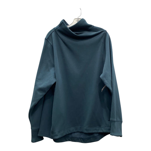 Athletic Sweatshirt Collar By Athleta In Green, Size:1X