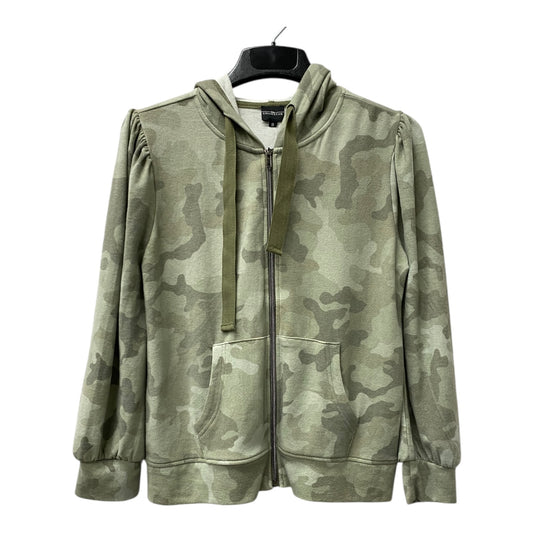 Athletic Jacket By Cme In Camouflage Print, Size:S