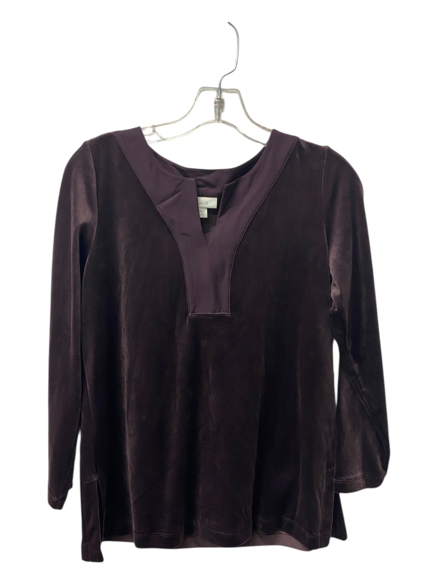 Top LS By Pure Jill In Red, Size:Xsp