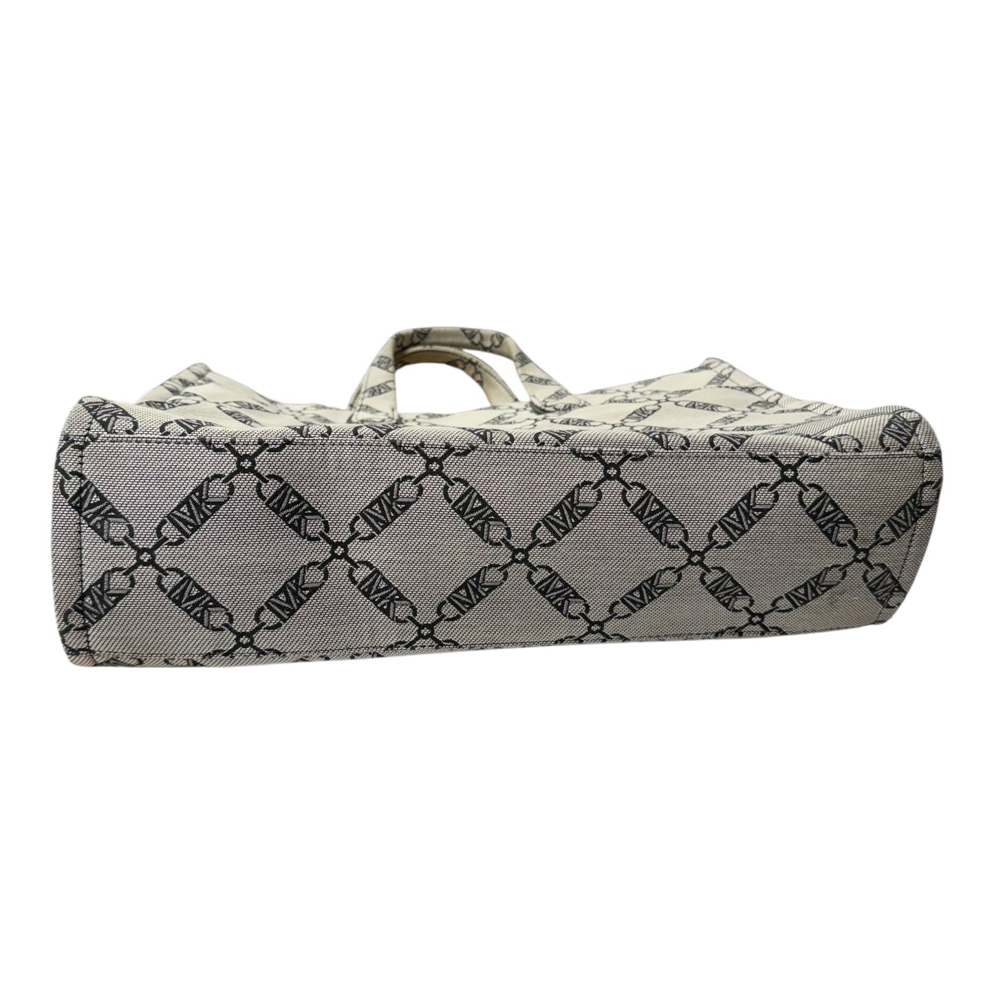 Tote Designer By Michael Kors In Grey, Size:Large