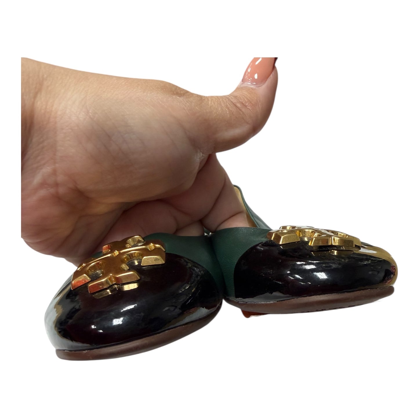 Shoes Designer By Tory Burch In Green, Size:7