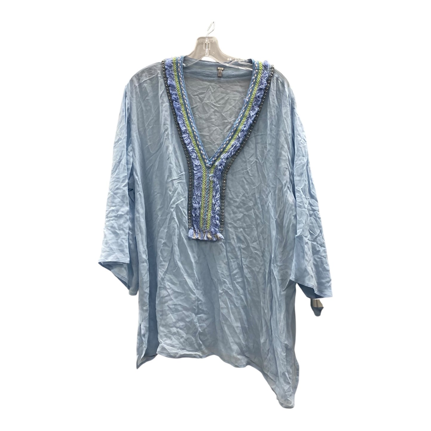 Top Ls By Bl-Nk In Blue, Size:S