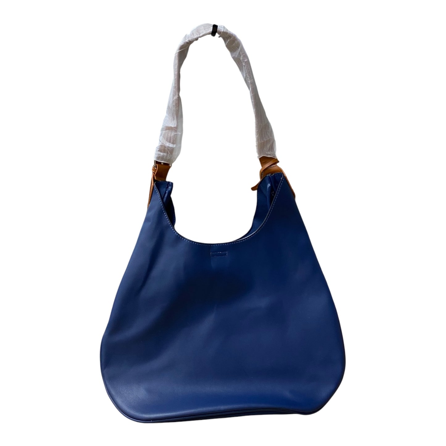 Handbag  In Navy, Size:Large
