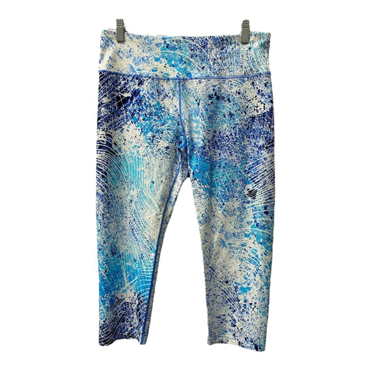 Athletic Capris By Calvin Klein In Blue, Size:Xl