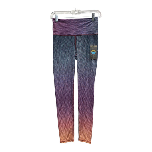 Athletic Leggings By Cmc In Blue & Purple, Size:M