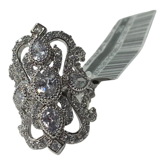 Ring Sterling Silver In Silver size 7