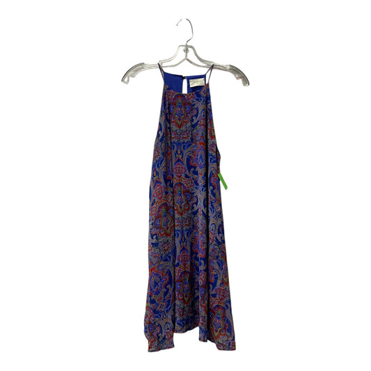 Dress Casual Short By Everly In Blue & Red, Size:M