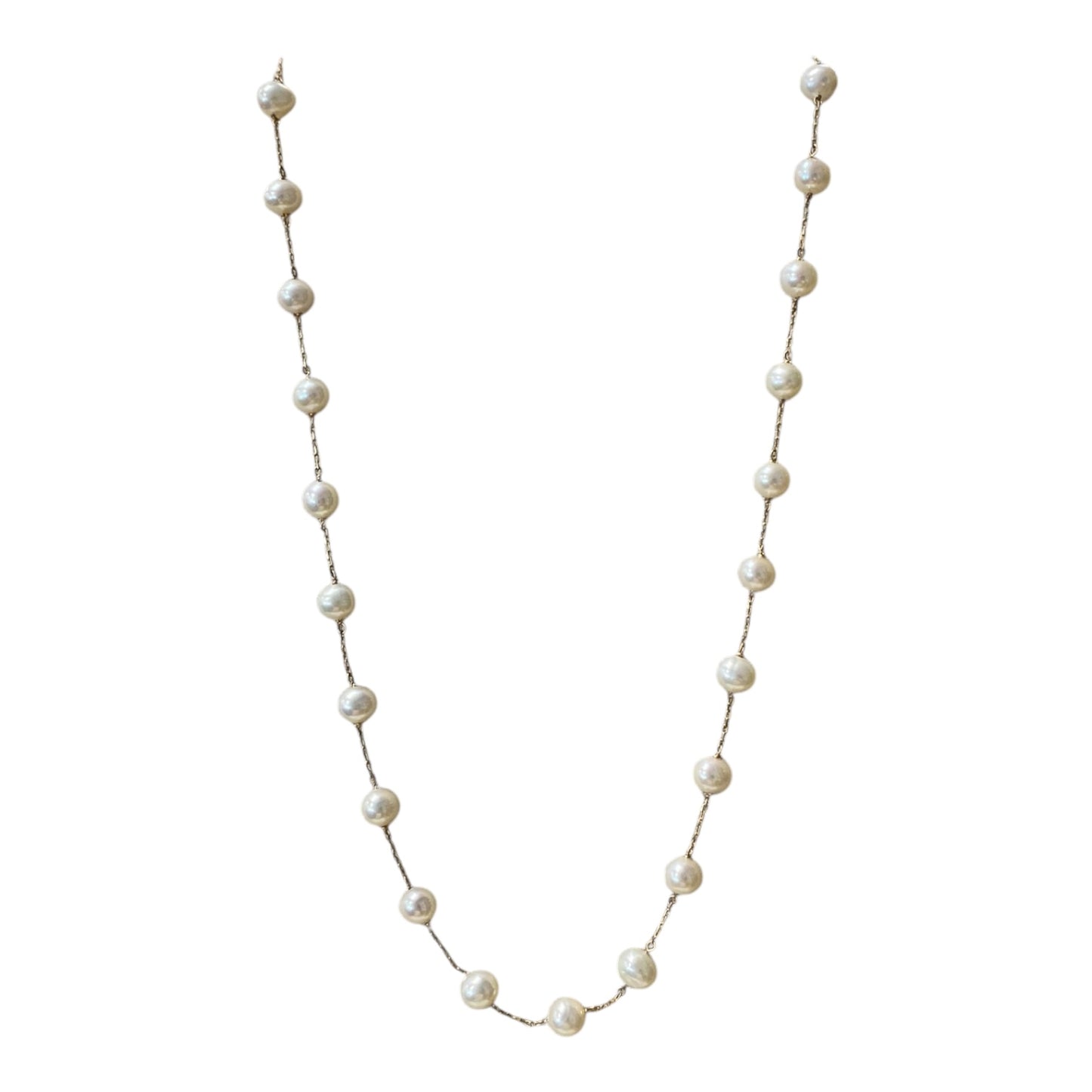 Necklace Other By Cme In White