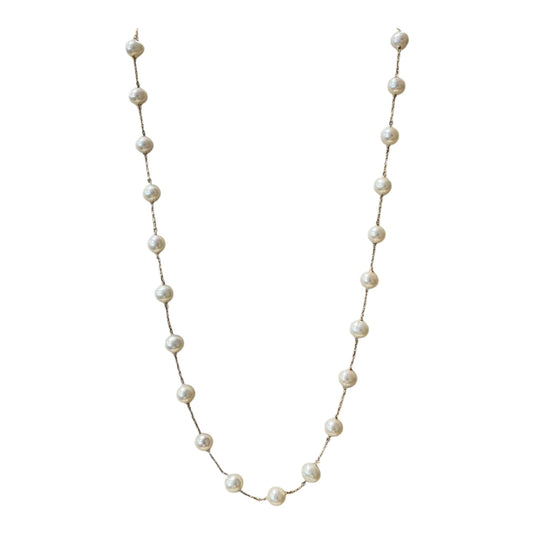 Necklace Other By Cme In White