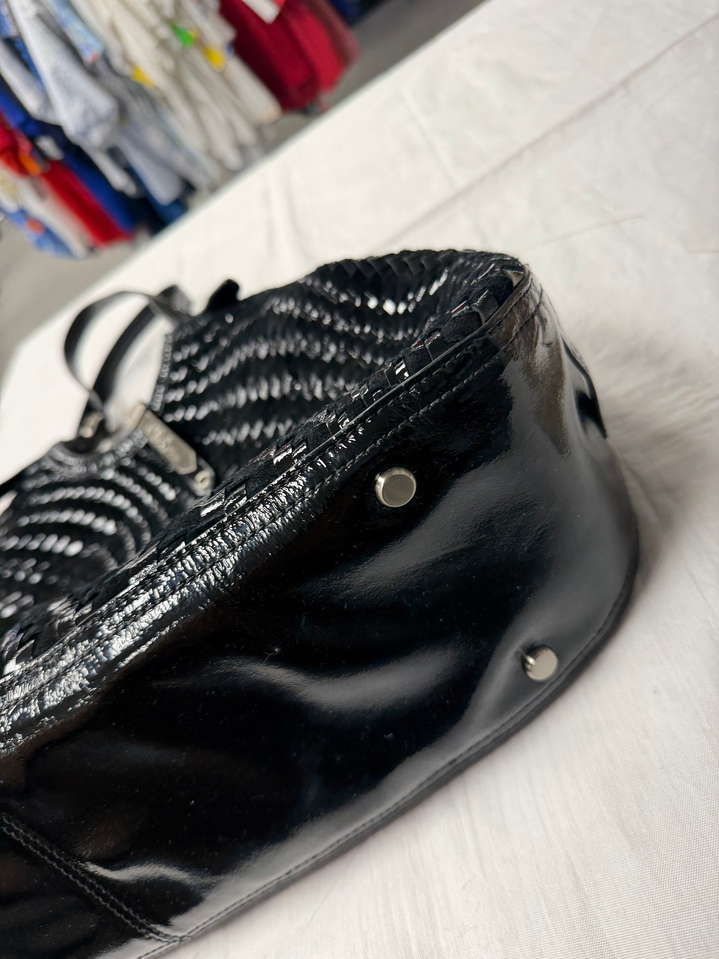 Handbag By Cole-Haan In Black, Size:Large