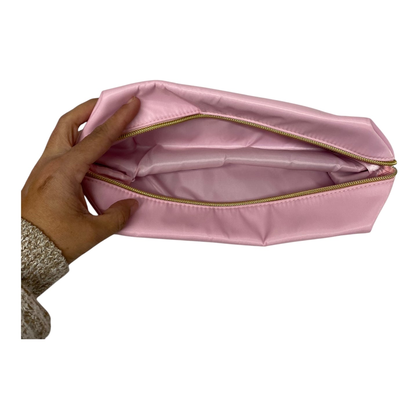 Makeup Bag By Cme In Pink, Size:Medium