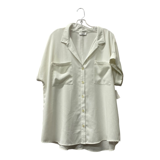 Top Ss By Workshop In White, Size:1X
