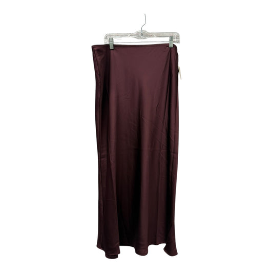 SKIRT MAXI by A NEW DAY in MAROON, Size:L