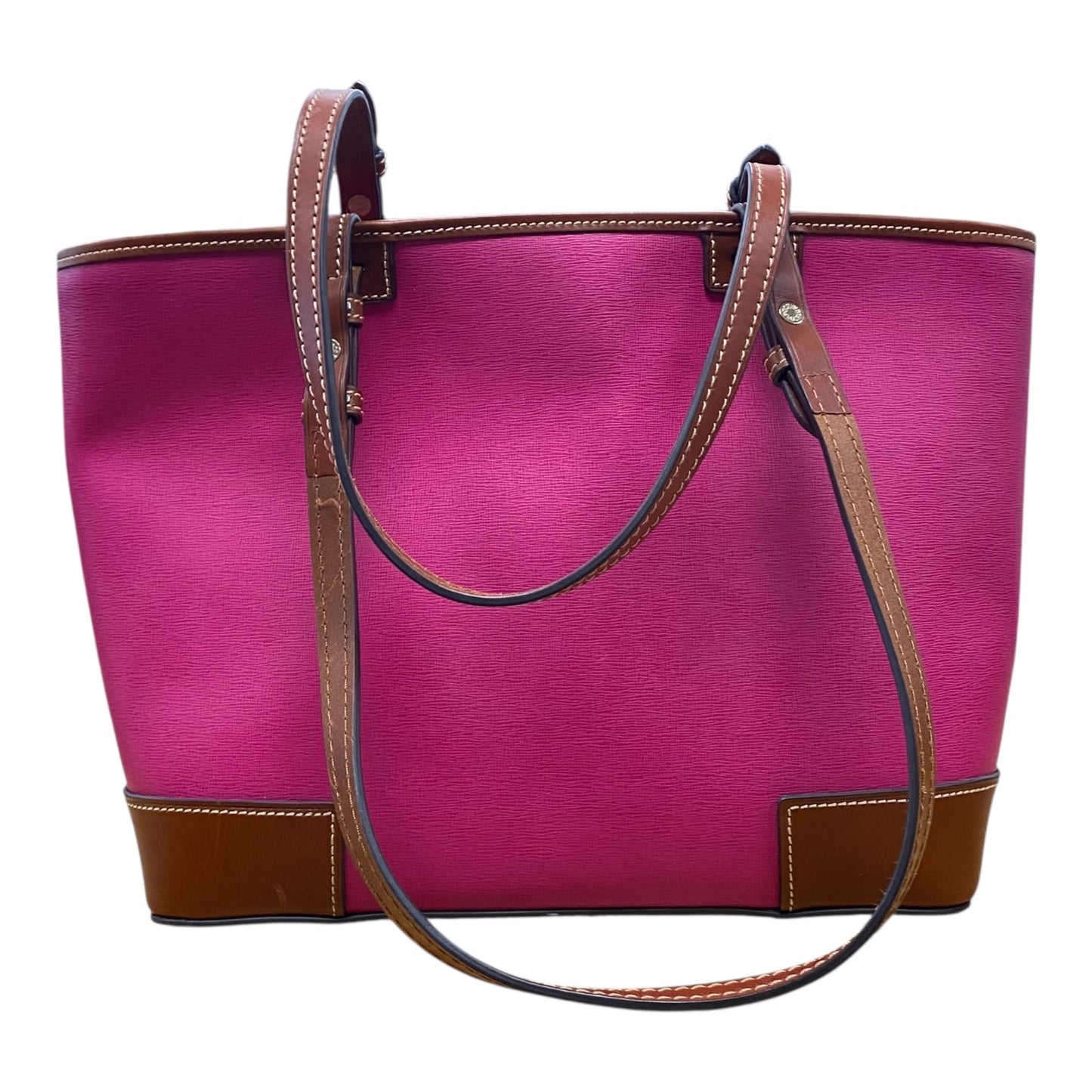 Handbag Designer By Dooney And Bourke In Pink, Size:Large