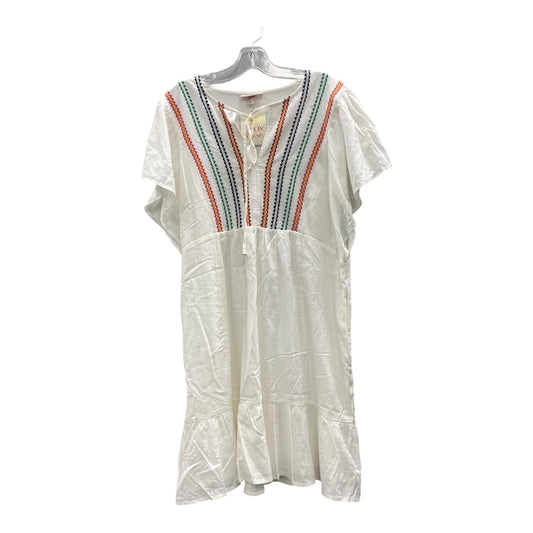 Dress Casual Short By Knox Rose In White, Size:L
