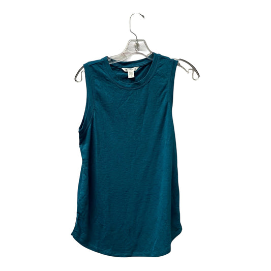 Athletic Tank Top By Athleta In Teal, Size:S