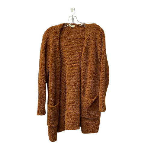 Cardigan By Debut In Orange, Size:S