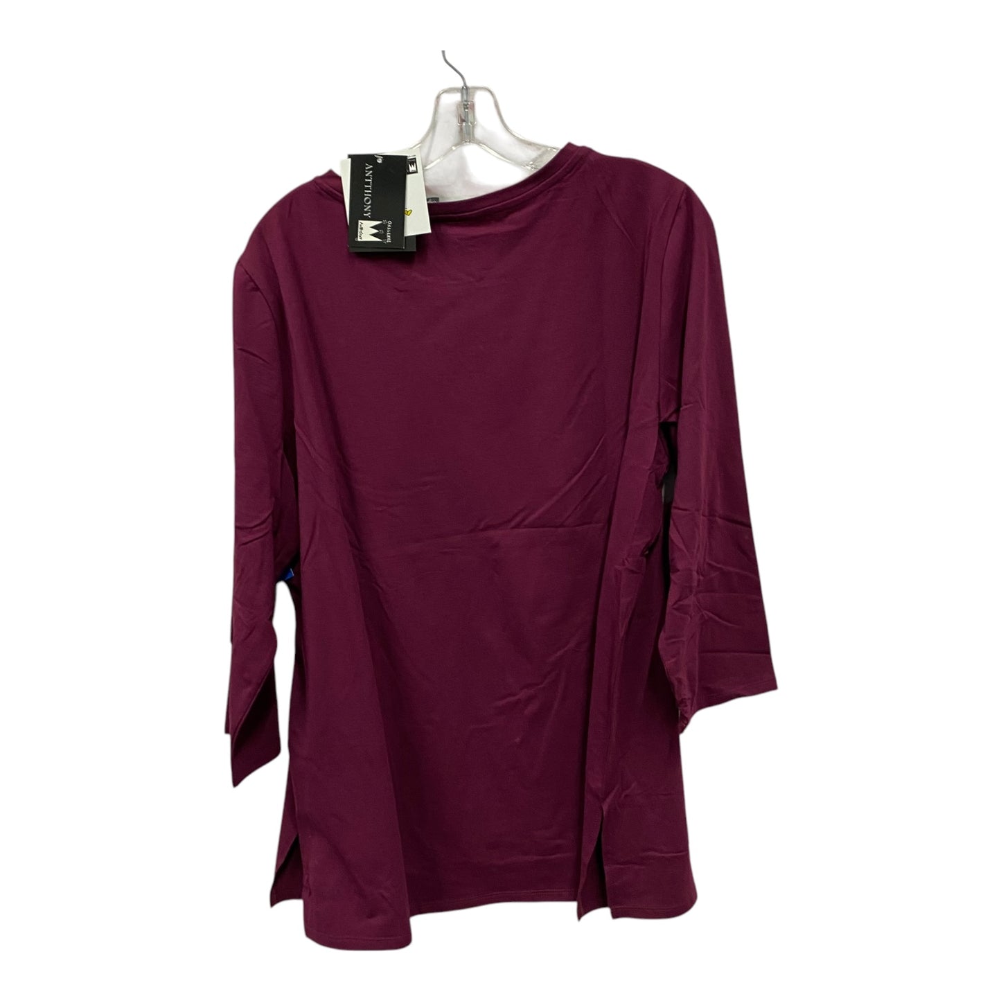 Top Ls By Cme In Purple, Size:1X