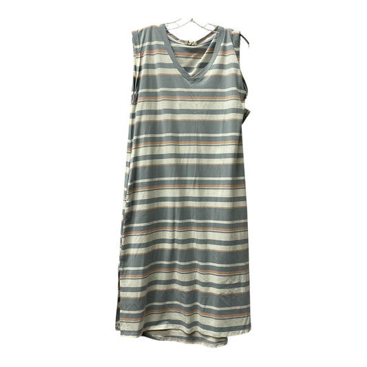 Dress Casual Maxi By Umgee In Grey & Pink, Size:S