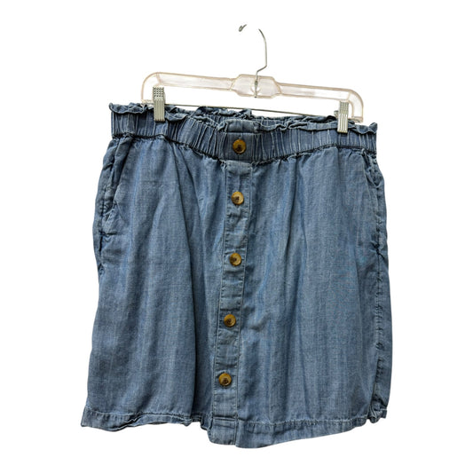 Skirt Midi By Loft In Blue, Size:14