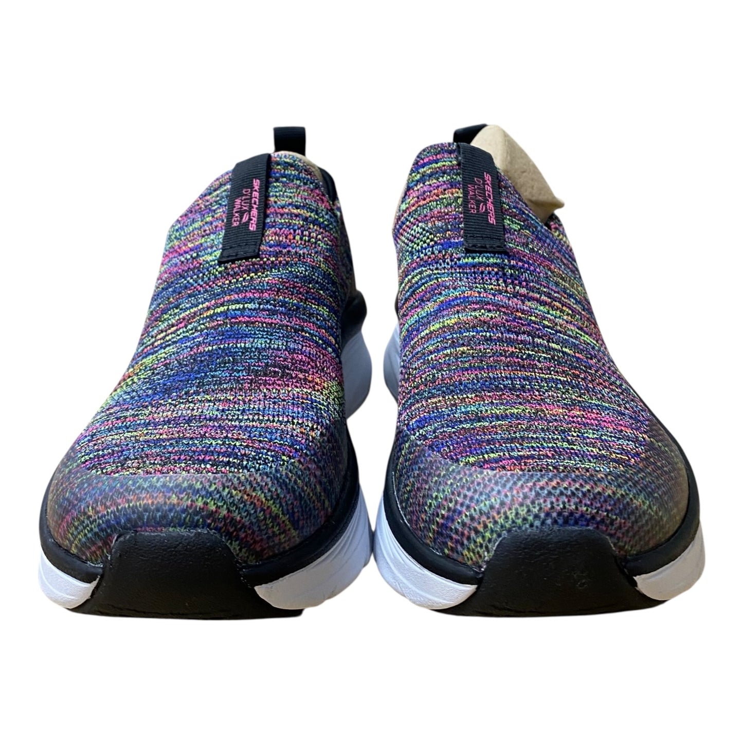 Shoes Athletic By Skechers In Black & Pink, Size:8