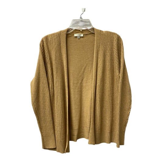 Cardigan By Essentials In Tan, Size:M