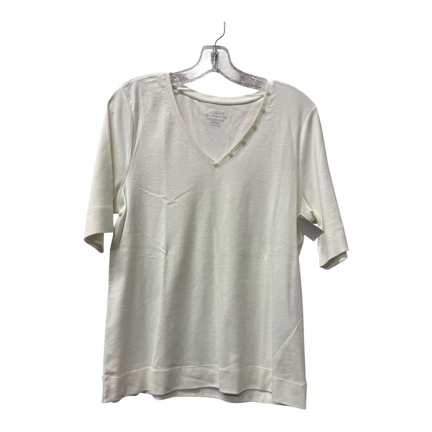 Top Ss By Chicos In White, Size:L