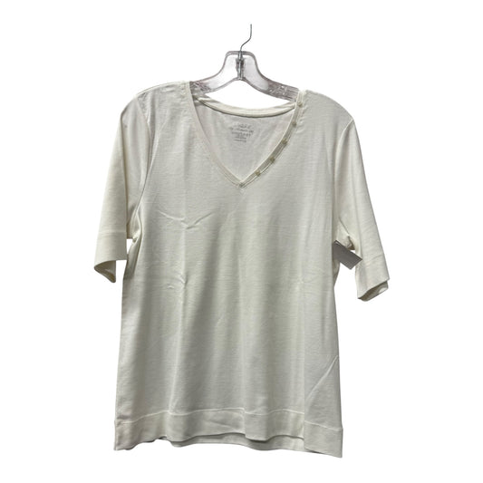 Top Ss By Chicos In White, Size:L