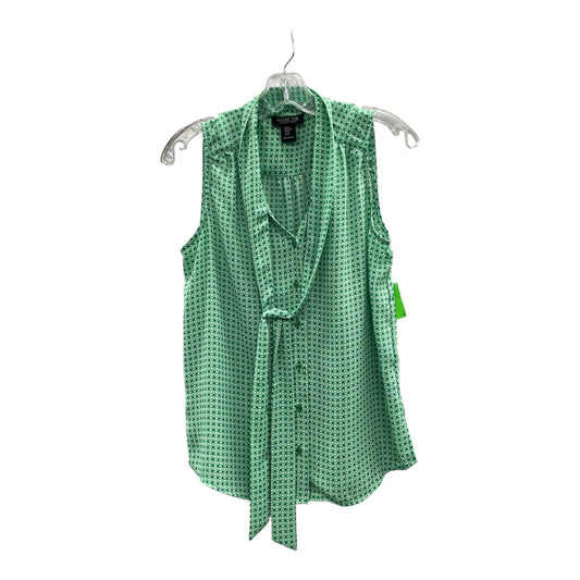 Top Sleeveless By Rachel Zoe In Green, Size:Xs