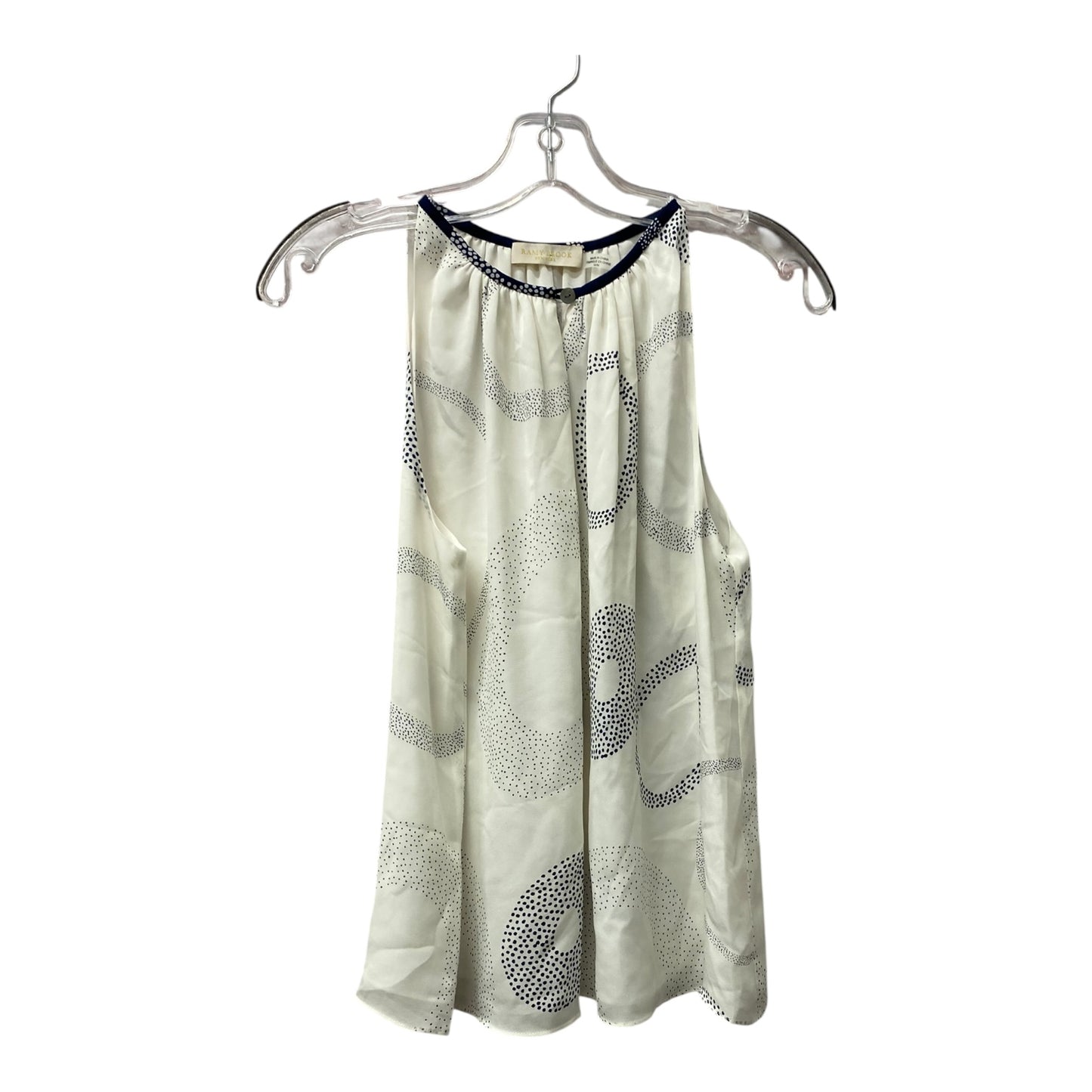 Top Sleeveless By Ramy Brook In White, Size:M