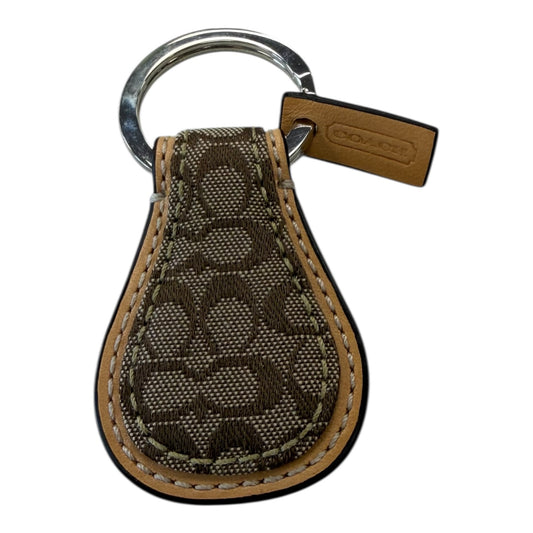 Key Chain Designer By Coach In Tan
