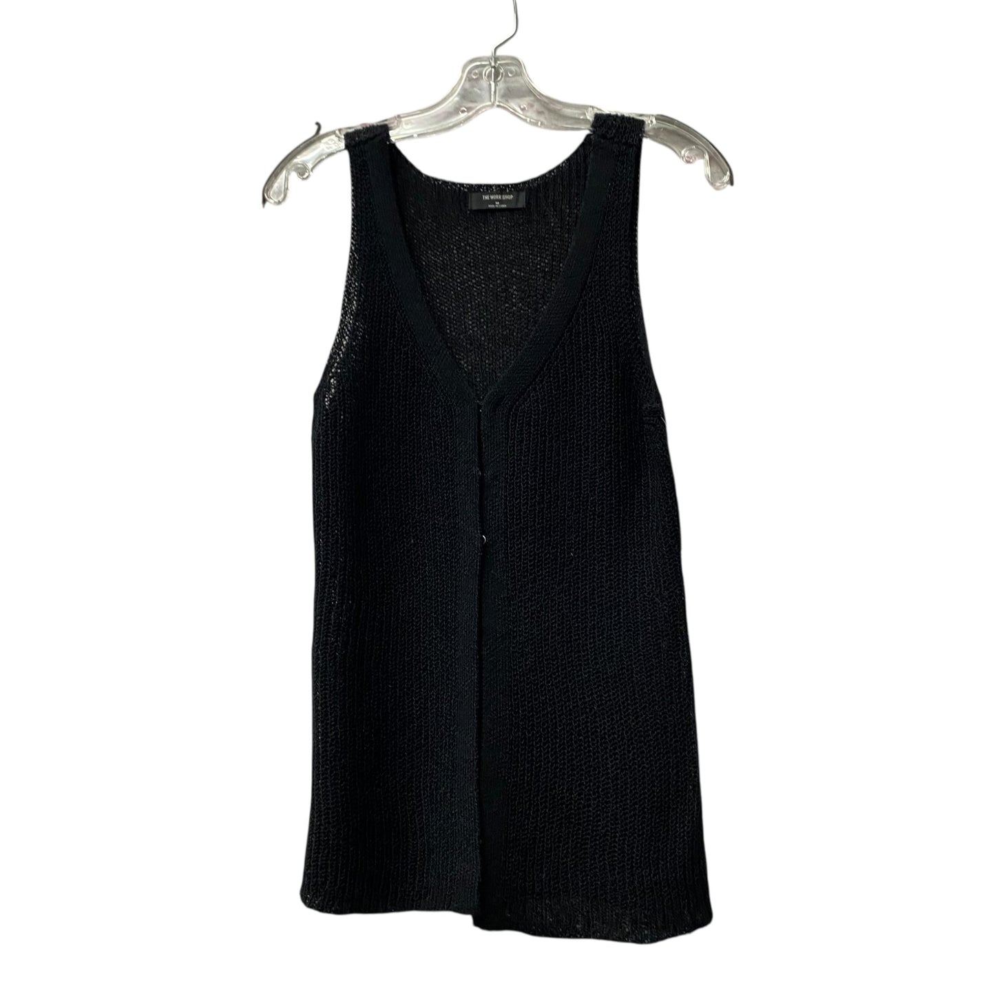 Top Sleeveless By Alya In Black, Size:S