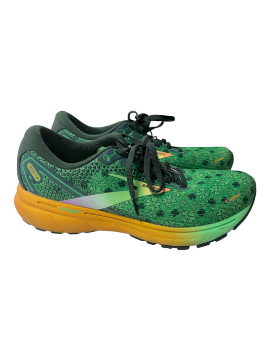Shoes Athletic By Brooks In Green, Size:9.5