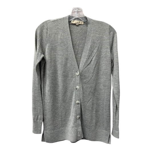 Cardigan By Loft In Grey, Size:Sp