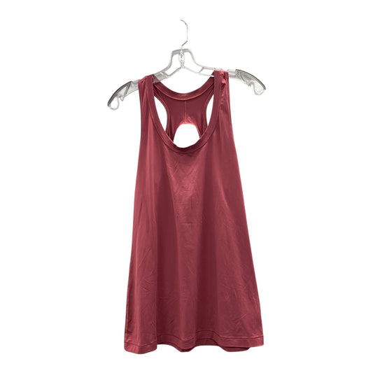 Athletic Tank Top By Athleta In Pink, Size:L