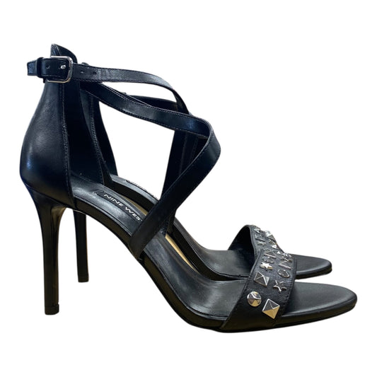 Shoes Heels Stiletto By Nine West In Black, Size:7.5