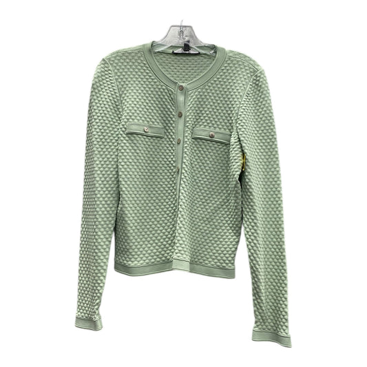 Sweater Cardigan By White House Black Market In Green, Size:L