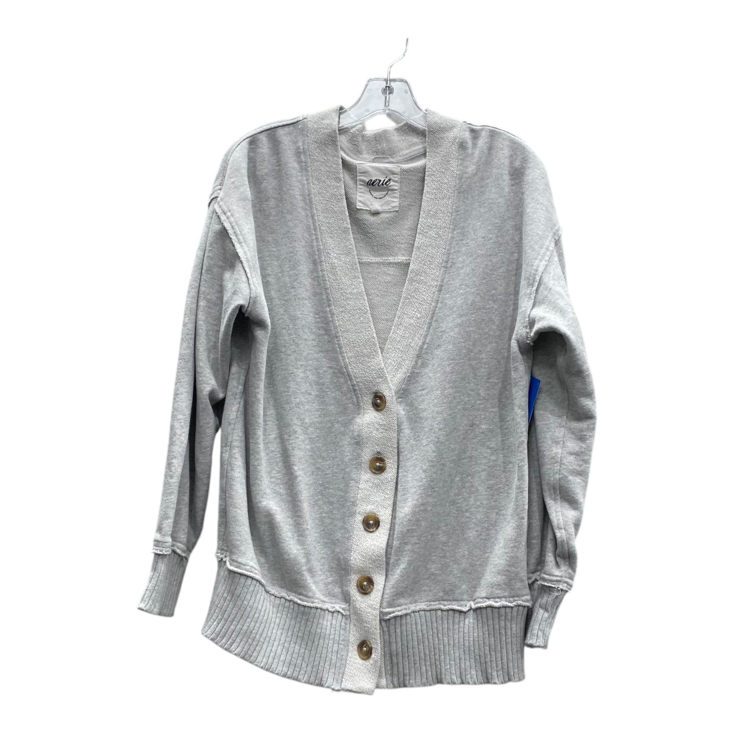 Sweater Cardigan By Aerie In Grey, Size:Xs