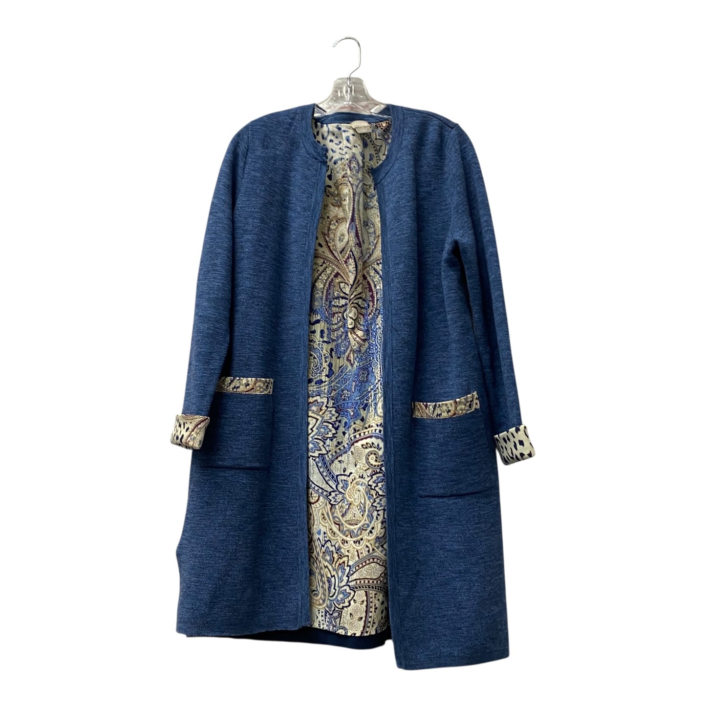 Cardigan By Chicos In Blue, Size:M