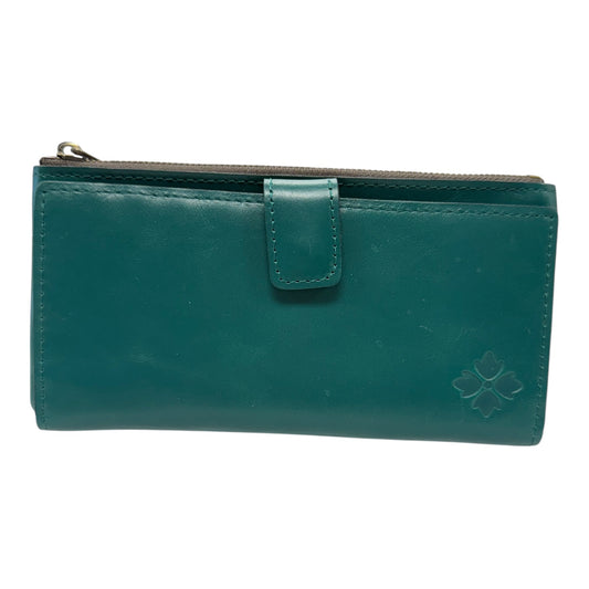 Wallet Designer By Patricia Nash In Green, Size:Large