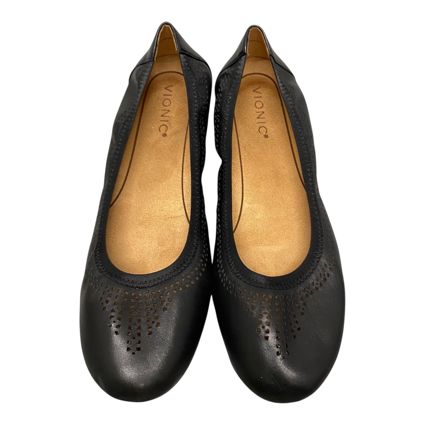 Shoes Flats By Vionic In Black, Size:10