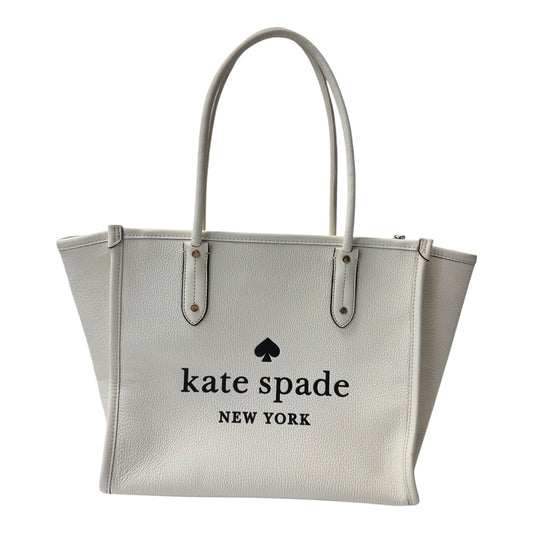 Handbag Designer By Kate Spade In Cream, Size:Medium