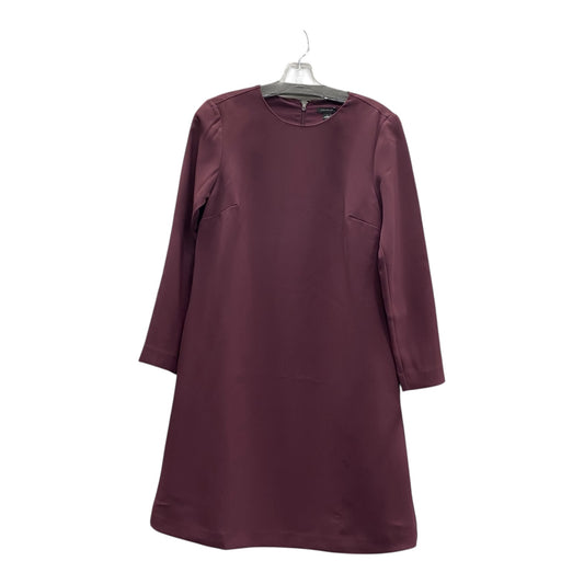 Dress Work By Ann Taylor In Purple, Size:0