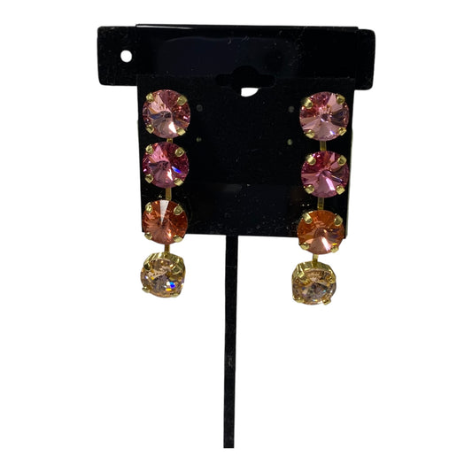 Earrings Dangle/Drop By Sorrelli In Pink