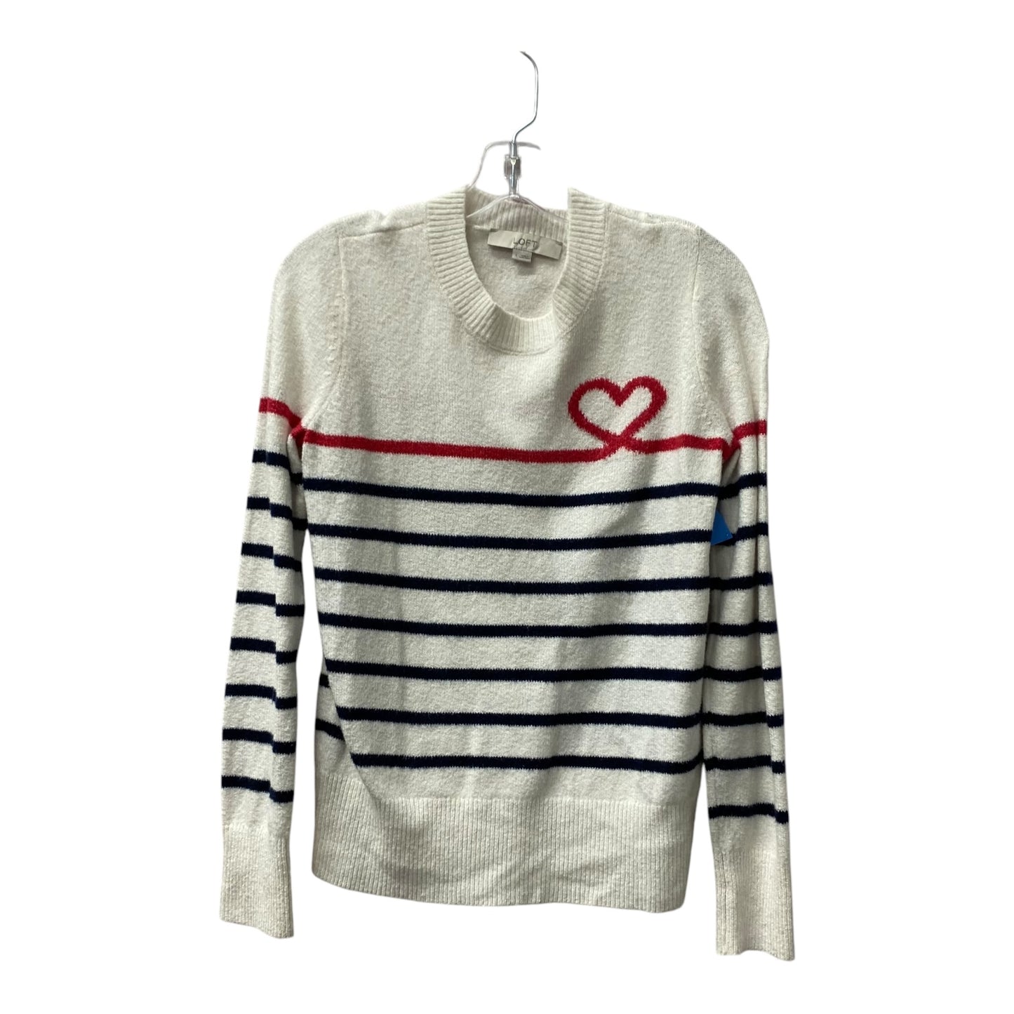 Sweater By Loft In White, Size:S