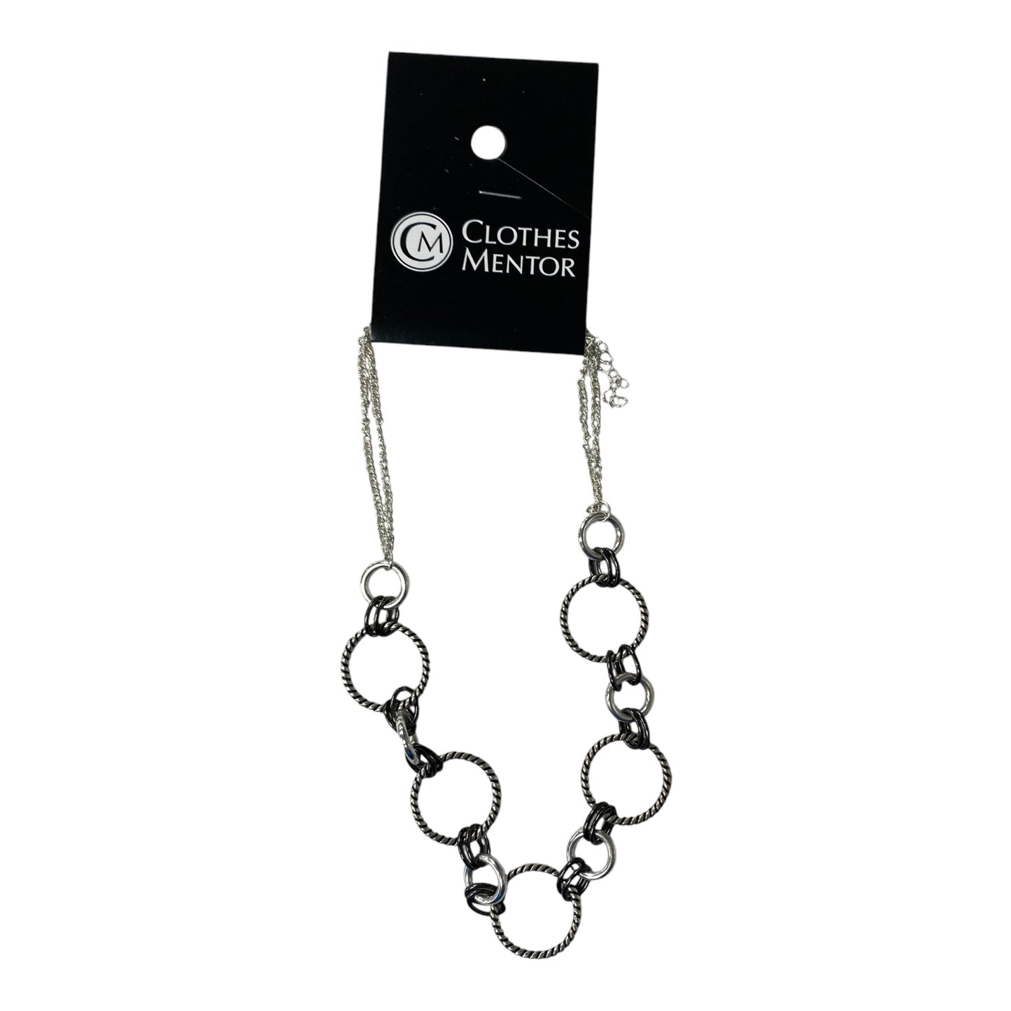 Necklace Chain By Premier Designs In Black & Silver