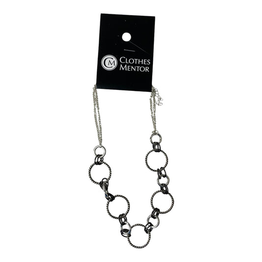 Necklace Chain By Premier Designs In Black & Silver