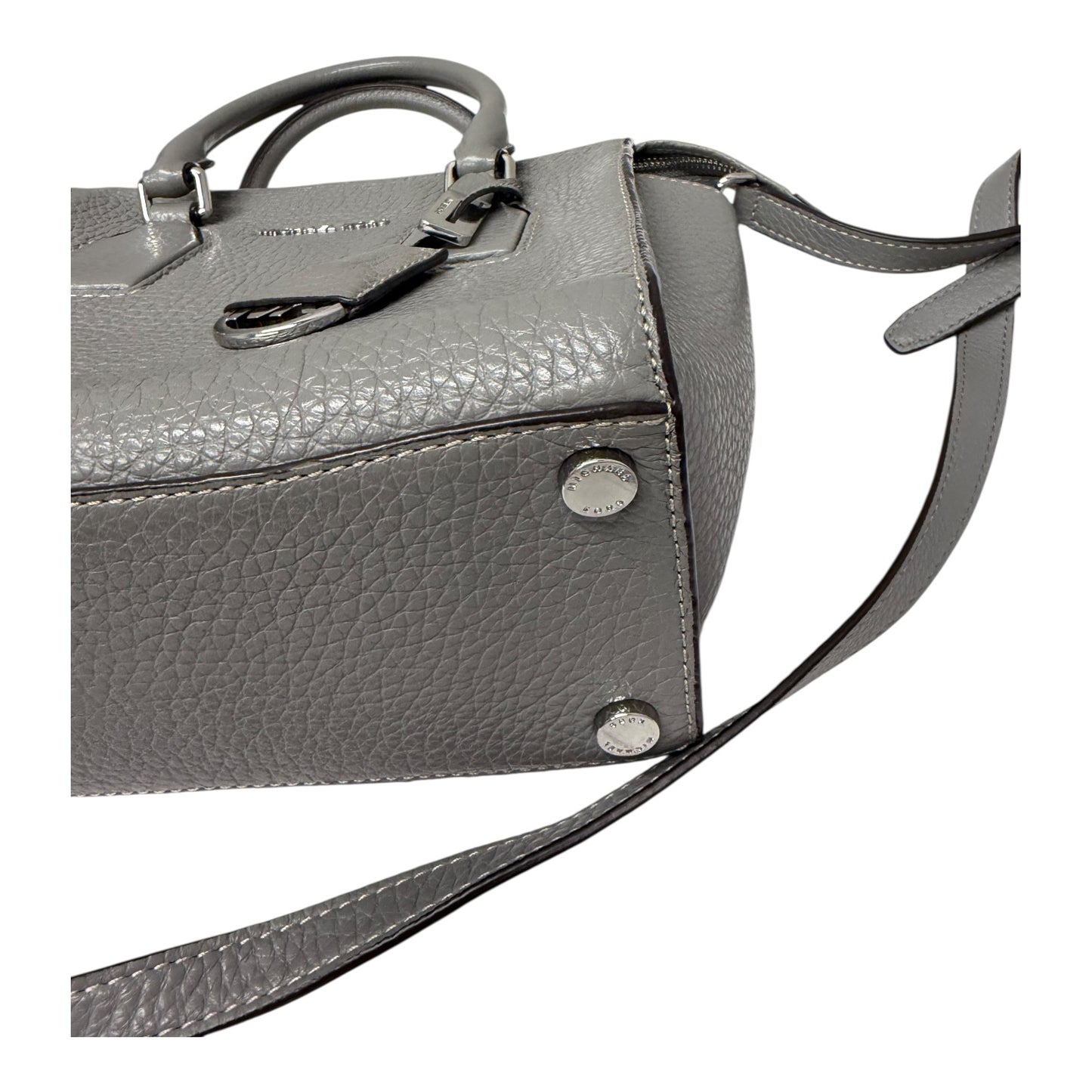 Crossbody Designer By Michael Kors In Grey, Size:Medium