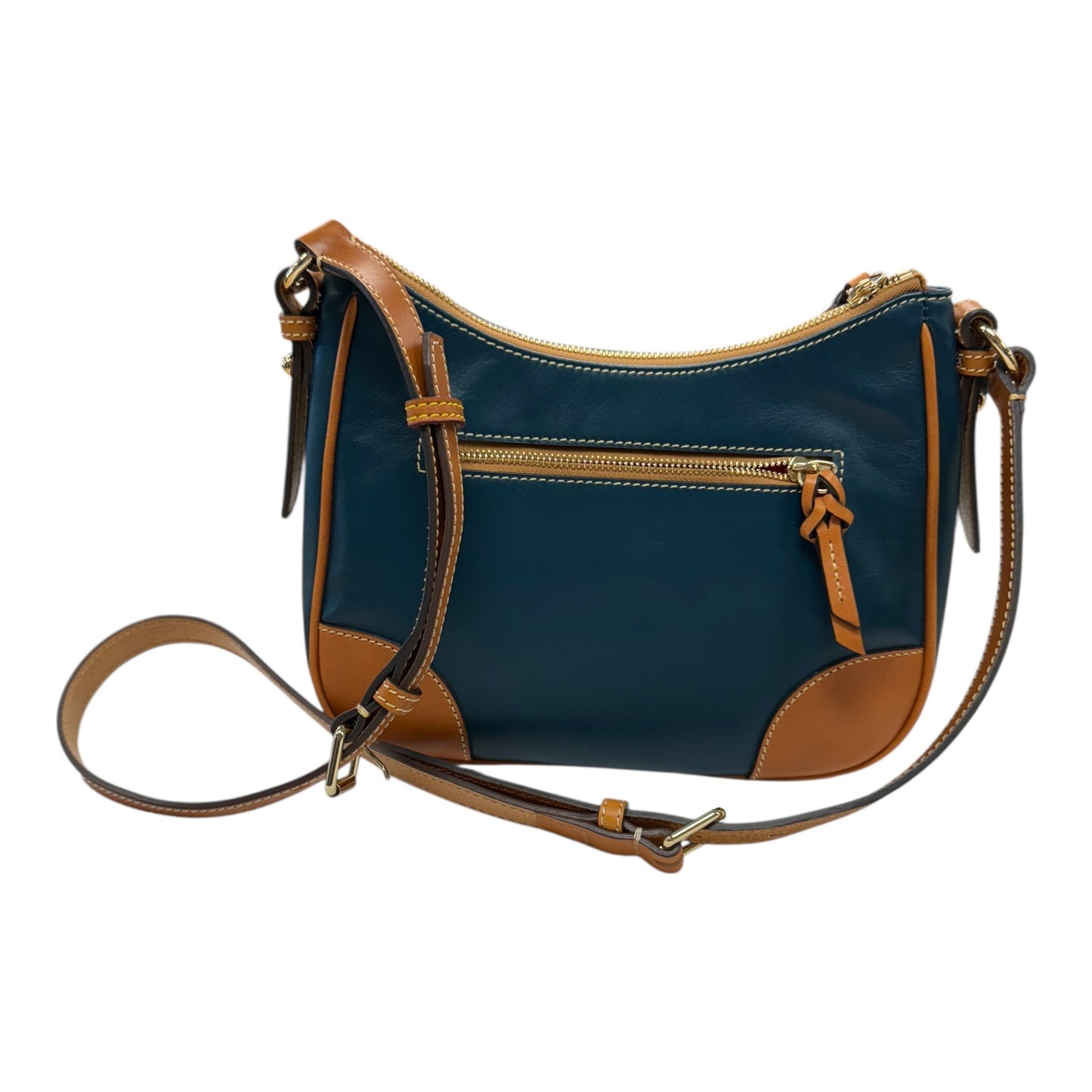 Crossbody Designer By Dooney And Bourke In Teal, Size:Medium