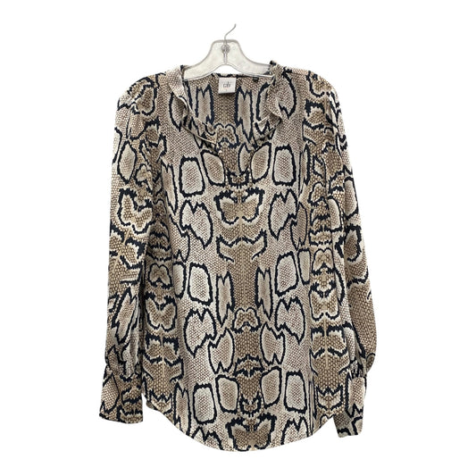 Top Ls By Cabi In Tan, Size:S